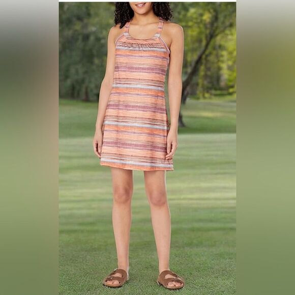 Prana Dresses & Skirts - Prana Women's Cantine Dress Birch Linea‎ Halter Medium Excellent Condition